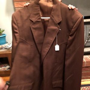 Vintage Like New Circle Western Jacket Lined